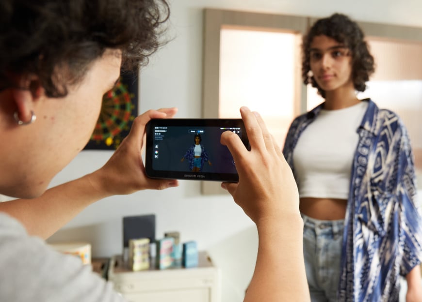 VEGA abholen und scannen